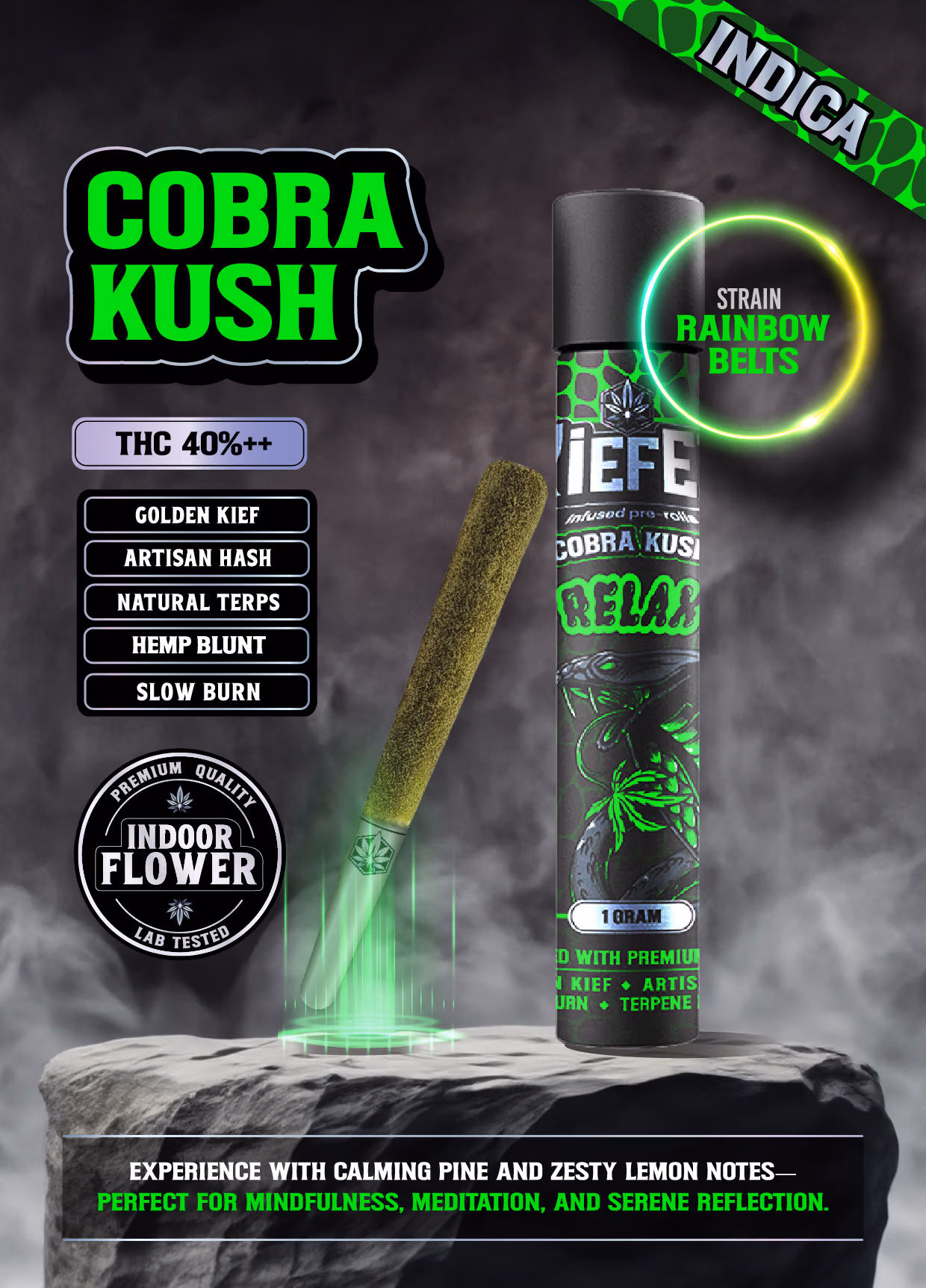 cobra kush pre-roll