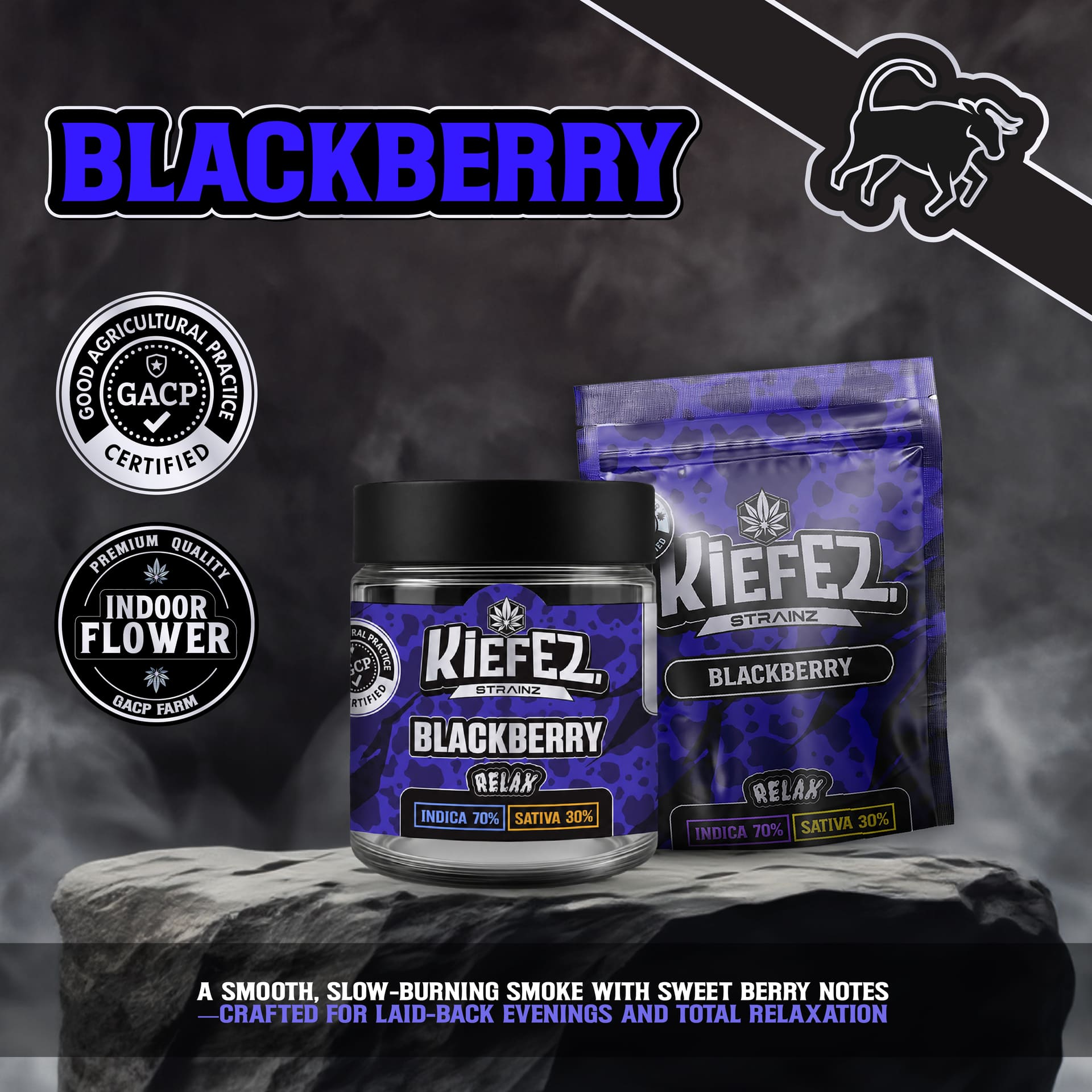 Blackberry Prepack Flower